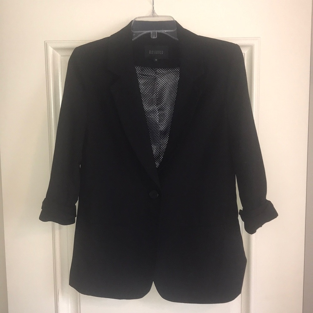 Black blazer